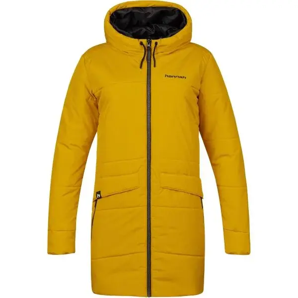 Hannah ADELYN Dámsky zimný kabát, žltá, veľkosť