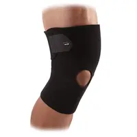 McDavid KNEE WRAP OPEN PATELLA Bandáž kolena, čierna, veľkosť