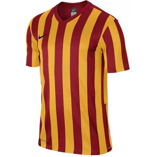 Nike STRIPED DIVISION JERSEY Pánsky futbalový dres, žltá, veľkosť