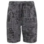 Lewro CHEW Chlapčenské úpletové šortky, tmavo sivá, veľkosť 116-122