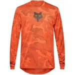 Fox RANGER TRU DRI LS Pánsky cyklistický dres, oranžová, veľkosť