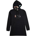 Roxy DREAMY MEMORIES Dámske mikinové šaty, čierna, veľkosť