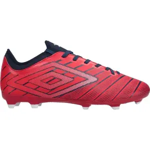 Umbro VELOCITA ELIXIR CLUB FG Pánske kopačky, červená, veľkosť 44.5
