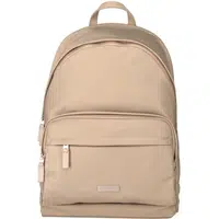 Calvin Klein SLEEK ROUND Mestský ruksak, béžová, veľkosť
