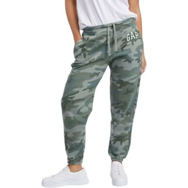 GAP HERITAGE Dámske tepláky, khaki, veľkosť