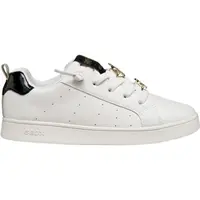 Geox J ECLYPER A Dievčenská vychádzková obuv, biela, veľkosť