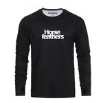 Horsefeathers RILEY TOP Dámske termo tričko, čierna, veľkosť