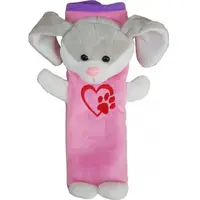 4Car RABBIT Poťah bezpečnostného pása, ružová, veľkosť