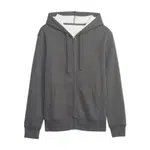 GAP FULLZIP LOGO Pánska mikina, tmavo sivá, veľkosť