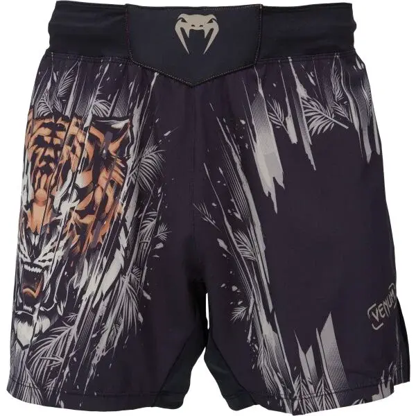 Venum TIGER FIGHT SHORTS Pánske kraťasy, čierna, veľkosť XXL