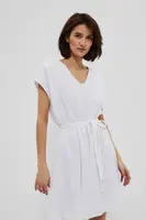 Šaty z plumeti tkaniny