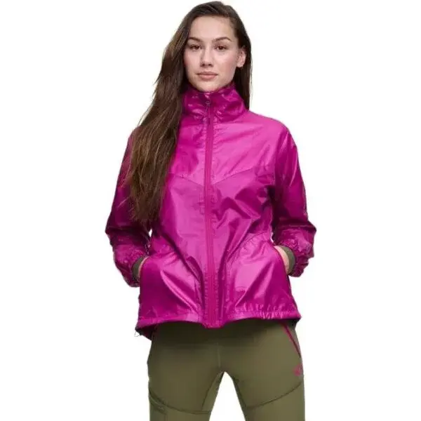 KARI TRAA SIGNE Vetroodolná bunda, ružová, veľkosť