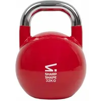 SHARP SHAPE COMPETITION KETTLEBELL 32 KG Kettlebell, červená, veľkosť 32 KG
