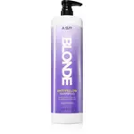 ASP System Blonde Anti-Yellow rozjasňujúci šampón pre blond a šedivé vlasy 1000 ml