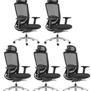 MERCURY 5PACK Ergonomická kancelářská židle ARTEA černá (5 ks)