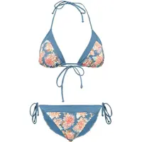 AQUOS TABA Dámske dvojdielne plavky, modrá, veľkosť