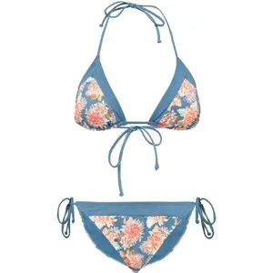 AQUOS TABA Dámske dvojdielne plavky, modrá, veľkosť