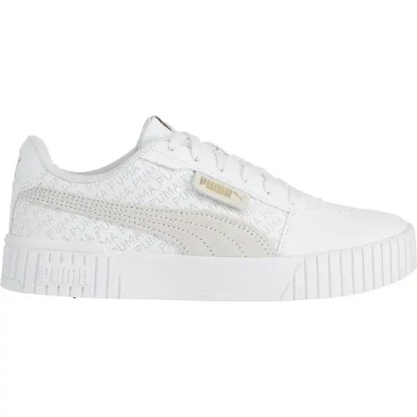 Puma CARINA 2.0 LOGOBSESSION Dámske tenisky, biela, veľkosť 38.5