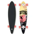 Street Surfing PINTAIL 40" HULLABALOO Longboard, oranžová, veľkosť