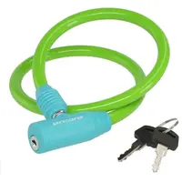 Arcore AL-1 Káblový zámok na bicykel, zelená, veľkosť