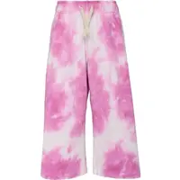 Nike NSW WASH PANT JSY Dievčenské 7/8 tepláky, ružová, veľkosť