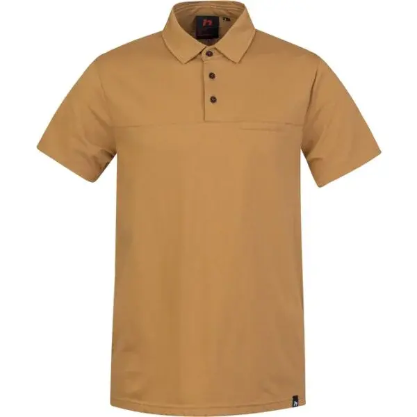 Hannah KAJAN Pánske polo tričko, hnedá, veľkosť