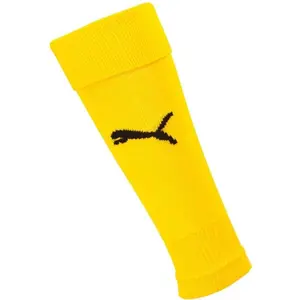 Puma TEAMGOAL 23 SLEEVE SOCK Pánske štulpne, žltá, veľkosť 43-46