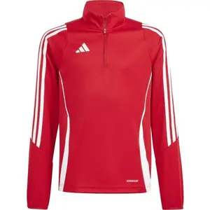 adidas TIRO24 TRAINING TOP Pánska mikina, červená, veľkosť