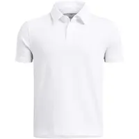 Under Armour ICON POLO Chlapčenské tričko, biela, veľkosť XL