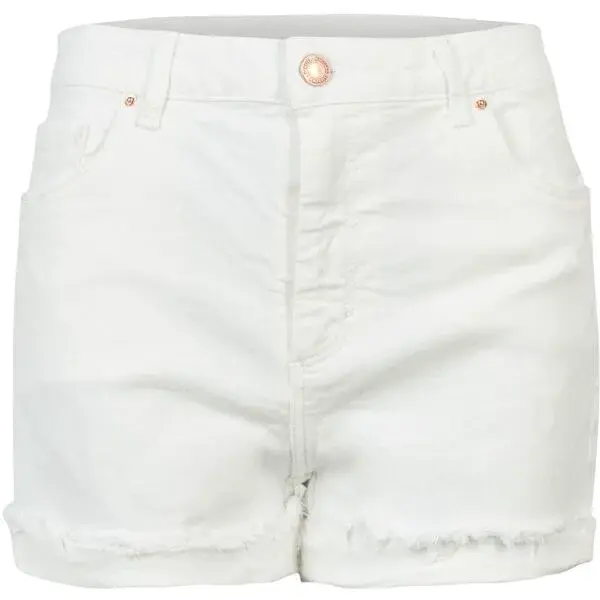 O'Neill ESSENTIALS 5-POCKET SHORTS Dámske šortky, biela, veľkosť