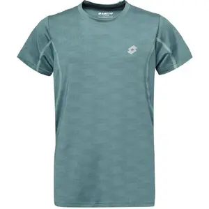 Lotto AZAR Chlapčenské športové tričko, tmavo zelená, veľkosť 116-122