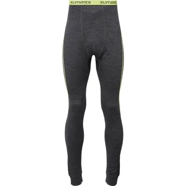 Klimatex BITRE MERINO Pánske merino spodky, tmavo sivá, veľkosť XXL