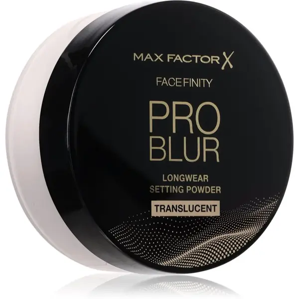 Max Factor Pro Blur fixační pudr odstín Translucent 10.5 g
