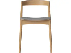 Jídelní židle Kite, čalouněná, více variant - Bolia Varianta: olejovaný dub