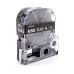 Epson LC-2BWV, SD6KW, 6mm x 8m, bílý tisk / černý podklad, kompatibilní páska
