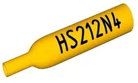 Partex HS-00224BN8 šedá smršťovací bužírka, 150m (2,4 mm)