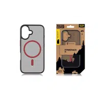 Zadní kryt Tactical MagForce Hyperstealth 2.0 pro Apple iPhone 16, černá - červená