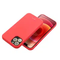 Zadní silikonový kryt ROAR case COLORFUL JELLY pro Apple iPhone 16 Plus, peach pink