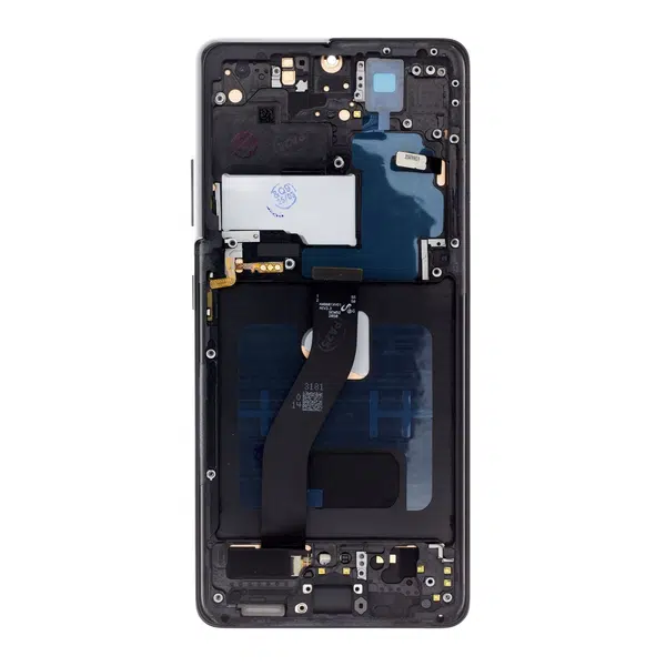 LCD display + Dotyk + Přední Kryt pro Samsung Galaxy S21 Ultra (SM-G998) Phantom Black