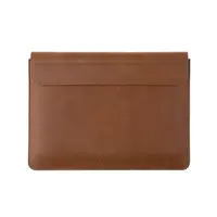Kožené pouzdro FIXED Oxford pro Apple MacBook Air 15,3" (2023) M2, hnědá