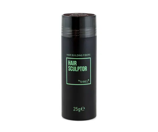 Pudr pro zakrytí řídnoucích vlasů plnitelný Sibel Hair Building Fibers - tmavě hnědá, 25g (8903002) + dárek zdarma
