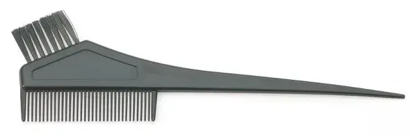 Štětec na barvení vlasů s hřebenem Sibel 8450121 - černý (P000438)