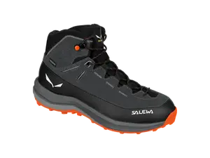 Salewa JR MTN TRAINER 2 MID PTX EU 29, Onyx/Alloy Dětské trekové boty