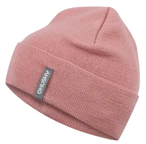 Husky Merhat 4 S-M, light orange Dámská merino čepice