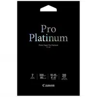Canon Photo Paper Pro Platinum 2768B013, 300 g/m2, 10x15cm, 20ks, lesklý, bílý, foto papír