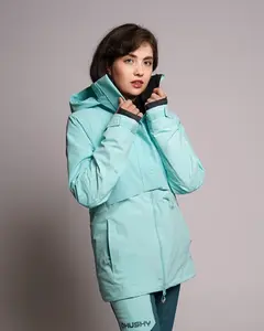 Husky Gato L XL, light turquoise Dámská lyžařská bunda