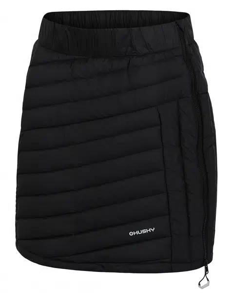 Husky Frozy L L, black Dámská péřová sukně