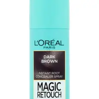 Sprej pro zakrytí odrostů Loréal Paris Magic Retouch - 75 ml, tmavě hnědá - L’Oréal Paris + dárek zdarma