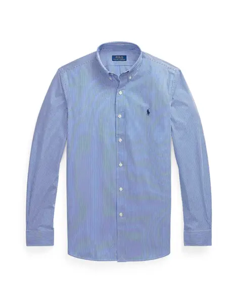 Polo Ralph Lauren Košeľa  modrá / biela
