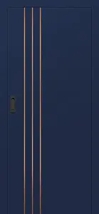 Posuvné dveře do pouzdra INTERSIE LUX Kartáčovaná měď